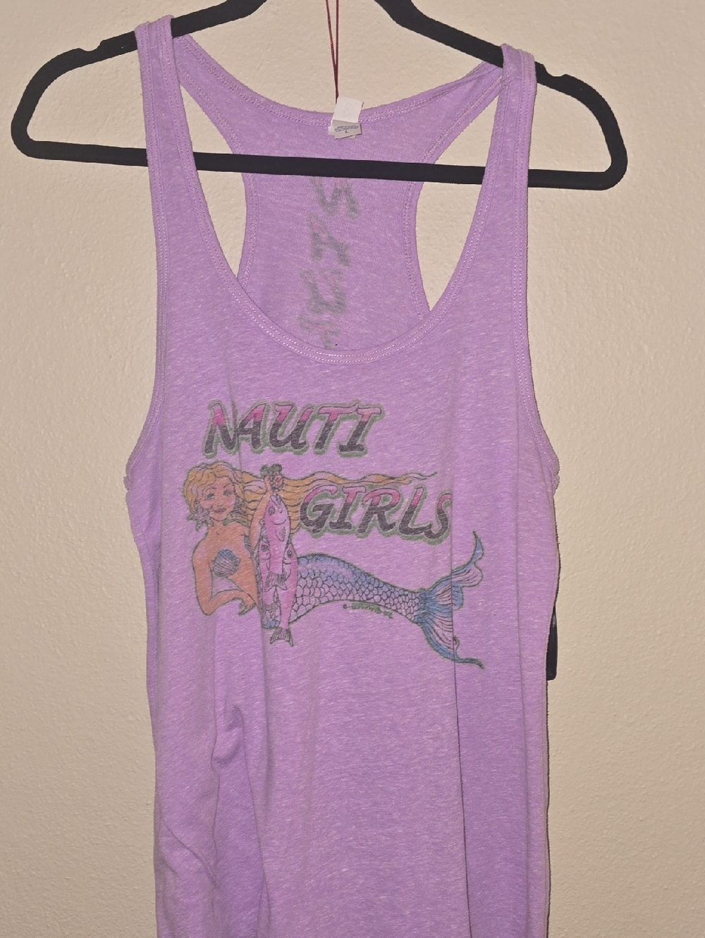 Nautii Girls Lavender Racerback Tank Top